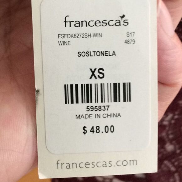 NWT Francesca halter laceover lined dress zipback - Picture 6 of 7